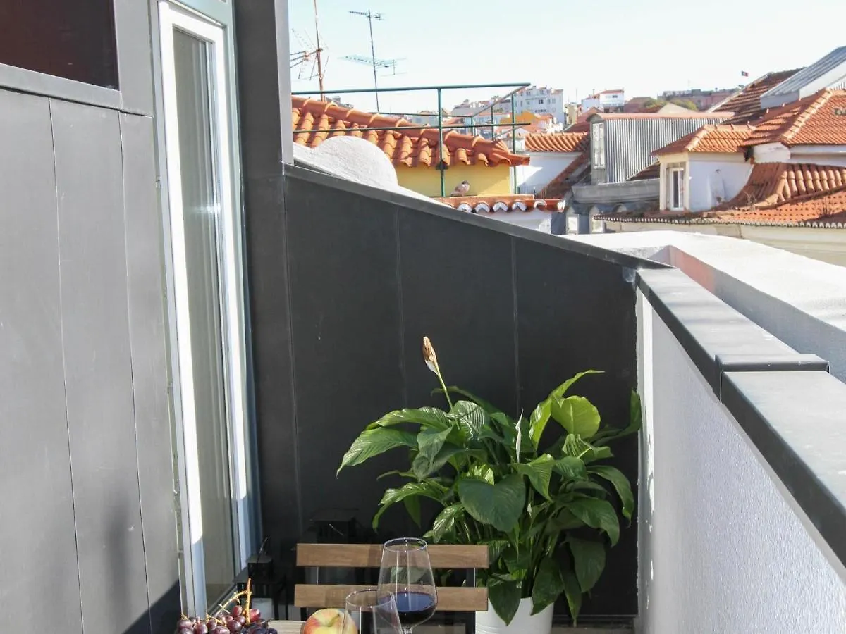 Sao Bento Stylish Cozy Apt With Ac Balcony Lisboa 0*,